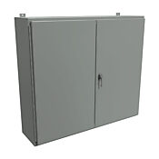 Корпус: 42 x 48 x 12 дюймов, настенное крепление, углеродистая сталь (PN# 1422VW12)