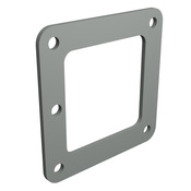 Фитинг Hammond Wireway: коробчатый соединитель, 2,5 x 2,5 дюйма (PN # 1485BK)