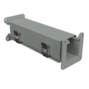 Фитинг Hammond Lay-in Wireway: перемещение против часовой стрелки, 2,5 x 2,5 дюйма (PN # 1485BZC12)