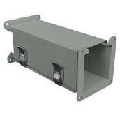 Фитинг Hammond Lay-in Wireway: перестановка против часовой стрелки, 4 x 4 дюйма (PN # 1485CZC12)