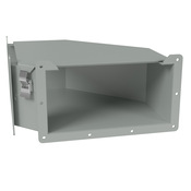 Фитинг Hammond Lay-in Wireway: колено 90 градусов, 12 x 6 дюймов (PN # 1485F9N)