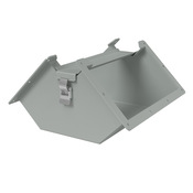 Фитинг Hammond Lay-in Wireway: колено 90 градусов, 12 x 6 дюймов (PN # 1485F9P)