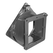 Проходной фитинг для кабельного канала Hammond: стандартный поворотный ниппель, 4 x 4 x 2,25 дюйма (PN # 1487CV2SS)