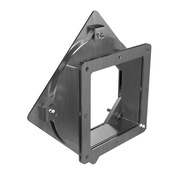 Проходной фитинг для кабельного канала Hammond: стандартный поворотный ниппель, 6 x 6 x 2,25 дюйма (PN # 1487DV2SS)