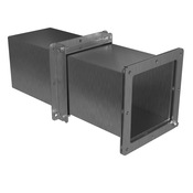 Проходной фитинг Hammond Wireway: регулируемый тип, 6 x 6 дюймов (PN # 1487DXSS)