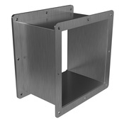 Проходной фитинг Hammond для кабельного канала: ниппель, 8 x 8 x 6 дюймов (PN # 1487EM6SS)