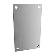 Субпанель: 4,88 x 2,88 дюйма, калибр 12, алюминий 5052-H32 (номер по каталогу 14A0503)