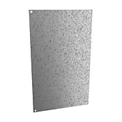 Subpanel: 14.75 x 8.88in, 14 gauge, galvanized steel (PN# 14G1509)