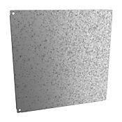 Subpanel: 27 x 27in, 12 gauge, galvanized steel (PN# 18G2727)