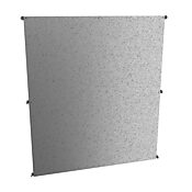 Subpanel: 78 x 68in, 10 gauge, galvanized steel (PN# 90BYFWG)