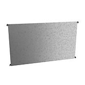 Subpanel: 39.87 x 68in, 10 gauge, galvanized steel (PN# 90BYHWG)