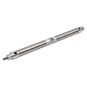 Пневматический цилиндр: неремонтопригодный, диаметр отверстия 3/4 дюйма, ход поршня 8 дюймов (PN# A12080DP-M)