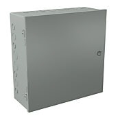 Enclosure: 16 x 16 x 6in, wall mount, carbon steel (PN# A161606)