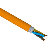 Servo Cable: 8 AWG, cut to length (PN# A3160804-1)