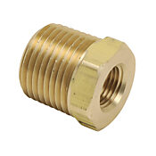 Pneumatic Threaded Fitting: 5/pk, hex bushing (PN# BFHB-38N-18N)
