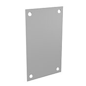 Subpanel: 4.88 x 2.88in, 14 gauge, carbon steel (PN# BP64CS)