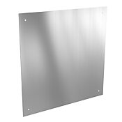 Subpanel: 22.88 x 22.88in, 12 gauge, 3003-H14 aluminum (PN# BPM2424A)