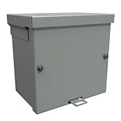 Корпус: 6 x 6 x 4 дюйма, настенное крепление, оцинкованная сталь (PN# C3R664SC)