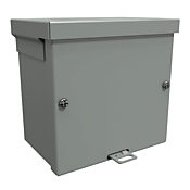 Корпус: 6 x 6 x 4 дюйма, настенное крепление, оцинкованная сталь (PN# C3R664SCNKO)