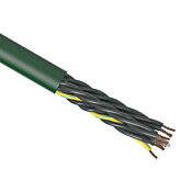 Continuous Flexing Multi-conductor Control Cable: 0.75mm2 (18 AWG), cut to length (PN# CF5-07-12-1)