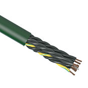 Continuous Flexing Multi-conductor Control Cable: 1.50mm2 (16 AWG), cut to length (PN# CF5-15-12-1)