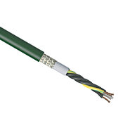 Continuous Flexing Multi-conductor Control Cable: 0.75mm2 (18 AWG), cut to length (PN# CF6-07-04-1)