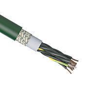 Continuous Flexing Multi-conductor Control Cable: 0.75mm2 (18 AWG), cut to length (PN# CF6-07-12-1)