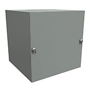 Корпус: 6 x 6 x 6 дюймов, настенное крепление, углеродистая сталь (PN# CS666)