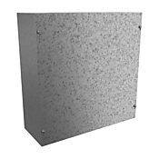 Enclosure: 16 x 16 x 6in, wall mount, galvanized steel (PN# CSG16166)
