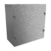 Корпус: 8 x 8 x 4 дюйма, настенное крепление, оцинкованная сталь (PN# CSG884)