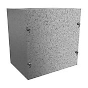 Корпус: 8 x 8 x 6 дюймов, настенное крепление, оцинкованная сталь (PN# CSG886)