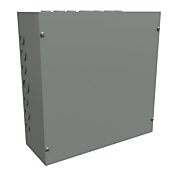 Enclosure: 16 x 16 x 6in, wall mount, carbon steel (PN# CSKO16166)
