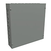 Enclosure: 18 x 18 x 4in, wall mount, carbon steel (PN# CSKO18184)