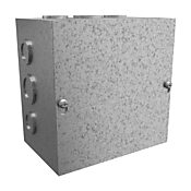 Корпус: 6 x 6 x 4 дюйма, настенное крепление, оцинкованная сталь (PN# CSKOG664)