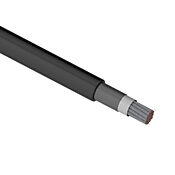 DLO, RHH, RHW-2 Heavy Duty Flexible Power Cable: 4 AWG, cut to length (PN# DLO4BK-1)