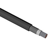 DLO, RHH, RHW-2 Heavy Duty Flexible Power Cable: 6 AWG, cut to length (PN# DLO6BK-1)