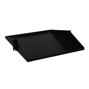 Полка стойки Hammond с двумя стойками по центру: 2U, ширина стойки 19 дюймов, глубина 19,5 дюймов, грузоподъемность 200 фунтов (PN # DNDMS1920BK1)