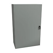 Корпус: 48 x 30 x 16 дюймов, настенное крепление, углеродистая сталь (PN# EN4SD483016GY)