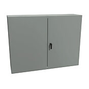 Корпус: 36 x 48 x 12 дюймов, настенное крепление, углеродистая сталь (PN# EN4TD364812GY)