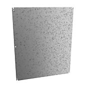 Subpanel: 34.17 x 28.17in, 12 gauge, galvanized steel (PN# EPG3630)