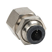 Pneumatic Push-to-connect Fitting: 5/pk, bulkhead (PN# FB38-38N)