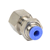 Pneumatic Push-to-connect Fitting: 5/pk, bulkhead (PN# FB4M-18R)