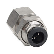 Pneumatic Push-to-connect Fitting: 5/pk, bulkhead (PN# FB516-14N)