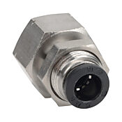 Pneumatic Push-to-connect Fitting: 5/pk, bulkhead (PN# FB516-38N)