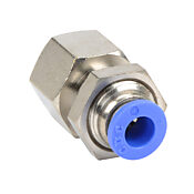 Pneumatic Push-to-connect Fitting: 5/pk, bulkhead (PN# FB6M-18R)