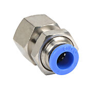 Pneumatic Push-to-connect Fitting: 5/pk, bulkhead (PN# FB8M-14R)