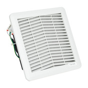 Fan: intake, 65 CFM, 115 VAC operating voltage (PN# FF13PA115UF)