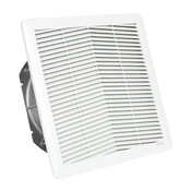 Fan: intake, 297 CFM, 115 VAC operating voltage (PN# FF20A115UE1)