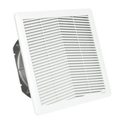 Fan: intake, 297 CFM, 230 VAC operating voltage (PN# FF20A230UE1)