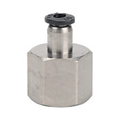 Pneumatic Push-to-connect Fitting: 5/pk, straight (PN# FS18-14N)